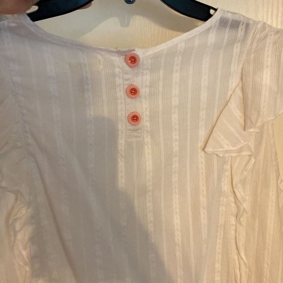 Matilda Jane White Ruffle Top - Picture 6 of 9